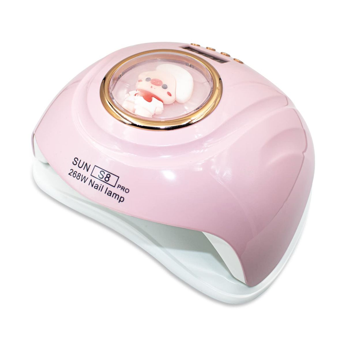 Cabine Estufa SUN S8 PRO LED UV 268W Unha Gel Acrigel Top Coat 57 LEDs Profissional Bivolt